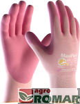 Rękawice robocze z witaminą E i aloesem MaxiFlex Active 8 różowe ATG