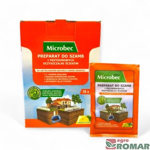Saszetka do szamb Microbec Ultra zapach cytryny 1 szt. 25g