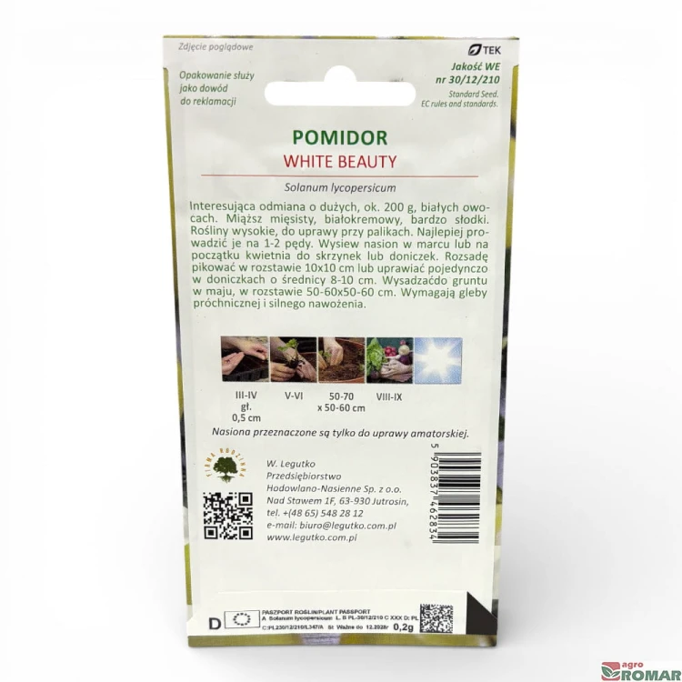 Pomidor White Beauty(2)