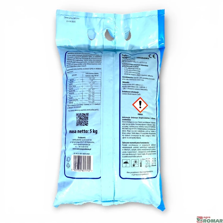 Saletra wapniowo amonowa Ogród-Start 5 kg etykieta.jpg