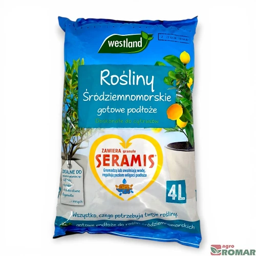 Gotowe podłoże do roślin śródziemnomorskich Westland 4 l
