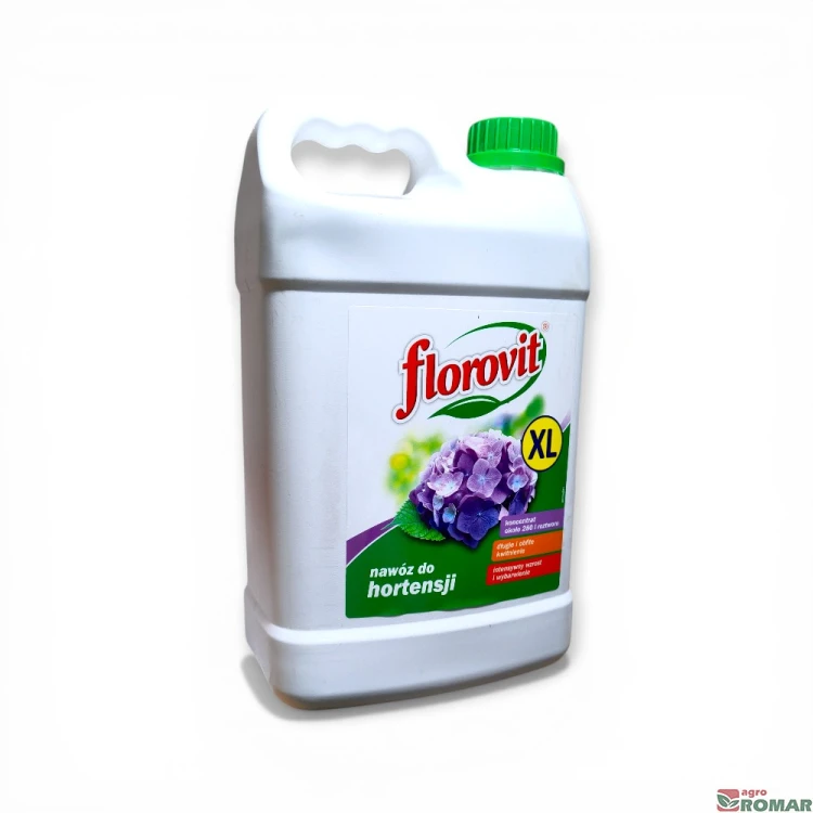 Nawóz płynny do hortensji Florovit 2,8 kg bok