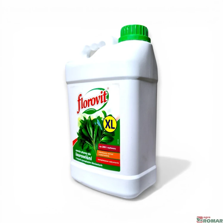 Nawóz płynny do laurowiśni i innych żywopłotów liściastych Florovit 2,8 kg bok