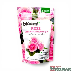 Nawóz rozpuszczalny do róż i innych roślin kwitnących Bloom Biopon 200g
