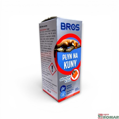Płyn na kuny Bros 100 ml bok