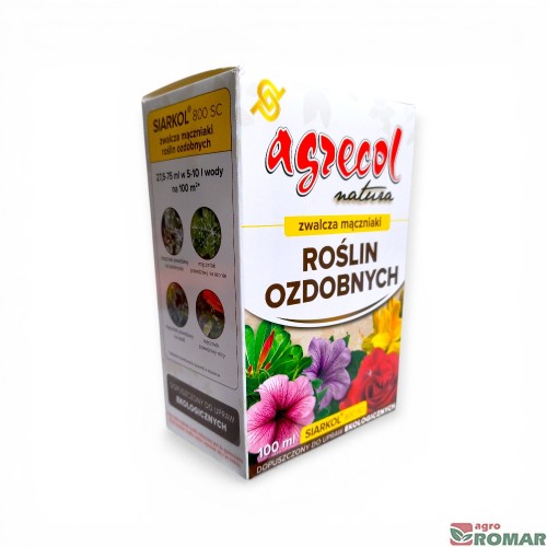 Sirarkol 800 SC do roślin ozdobnych Agrecol Natura 100 ml bok