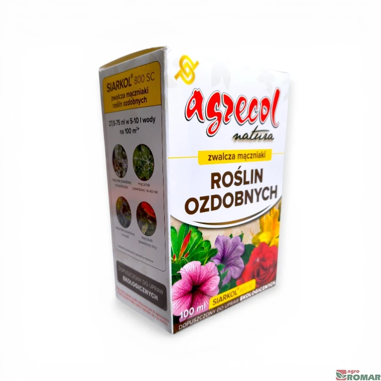 Sirarkol 800 SC do roślin ozdobnych Agrecol Natura 100 ml bok