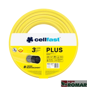 Wąż ogrodowy PLUS 3/4" 50m (żółty) Cellfast