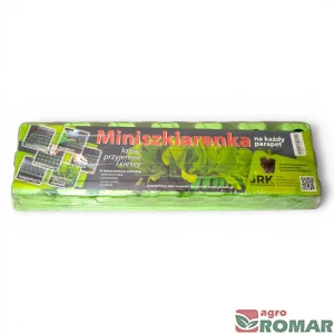 Miniszklarenka MS (56x56x56) JRK 14 otworów zestaw z podłożem