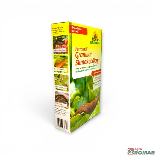 Ferramol Granulat ślimakobójczy Neudorff 1 kg bok