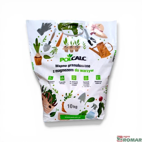 Wapno granulowane z magnezem do warzyw Polcalc 10 kg