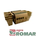 Doniczki torfowe 6 cm 8-otw. 3 szt.  opakowanie