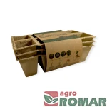 Biodegradowalne doniczki torfowe do rozsady Garden Line – komplet 3 paletek x 8 komórek