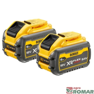 Zestaw 2 akumulatorów 54V XR 9Ah FLEXVOLT® DeWalt