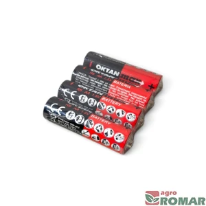 Baterie R6 AA 1.5V 4szt komplet Oktan 