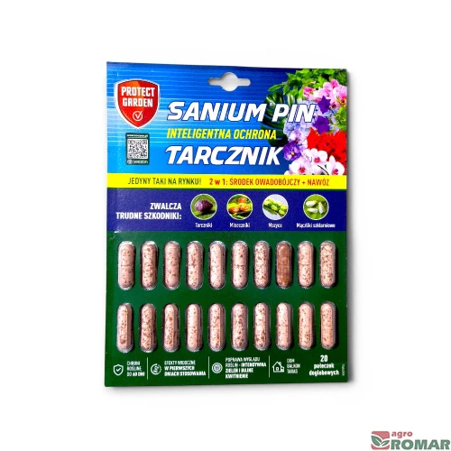 Pałeczki Sanium Pin (2 w 1 środek owadobójczy + nawóz) Protect Garden