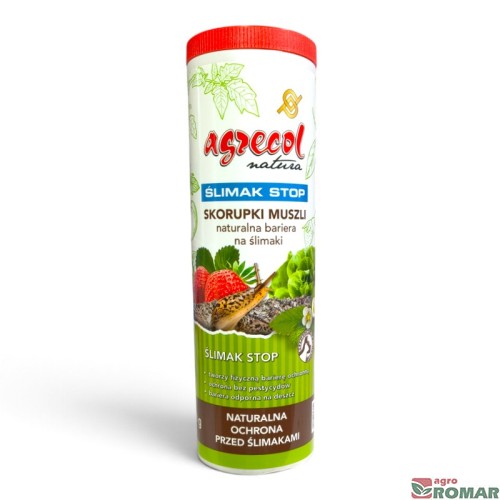 Ślimak Stop (naturalna bariera ze skorupek muszli) Agrecol 650 g.jpg