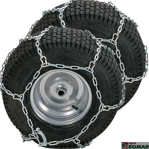 Łańcuchy zimowe do traktorka ogrodowego 20x10,50-8