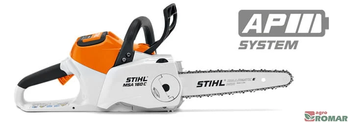 Pilarka akumulatorowa STIHL MSA 160 C-B z błyskawicznym napinaczem łańcucha