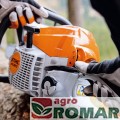 Włączanie zapłonu zimnego silnika w pilarce spalinowej STIHL MS 261 C-M z systemem M-Tronic