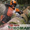 Wycinanie rzazu, przycinanie drewna na długość pilarką STIHL MS 500i