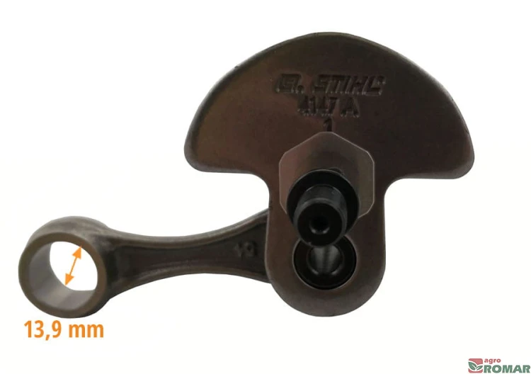 Wymiary wału korbowego FS240-460