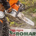 Praca pilarką STIHL MS 362 o mocy 4,8 KM.