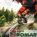 Cięcie drewna za pomocą profesjonalnej pilarki spalinowej STIHL MS 362.