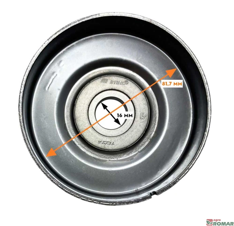 Bęben sprzęgła z kółkiem pływającym STIHL 3/8" 8 zębów 064 066 MS650 MS660 MS661