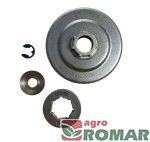 Bęben sprzęgła z kółkiem pływającym STIHL 3/8" 8 zębów MS361 MS362 MS440 MS441 MS460 MS462