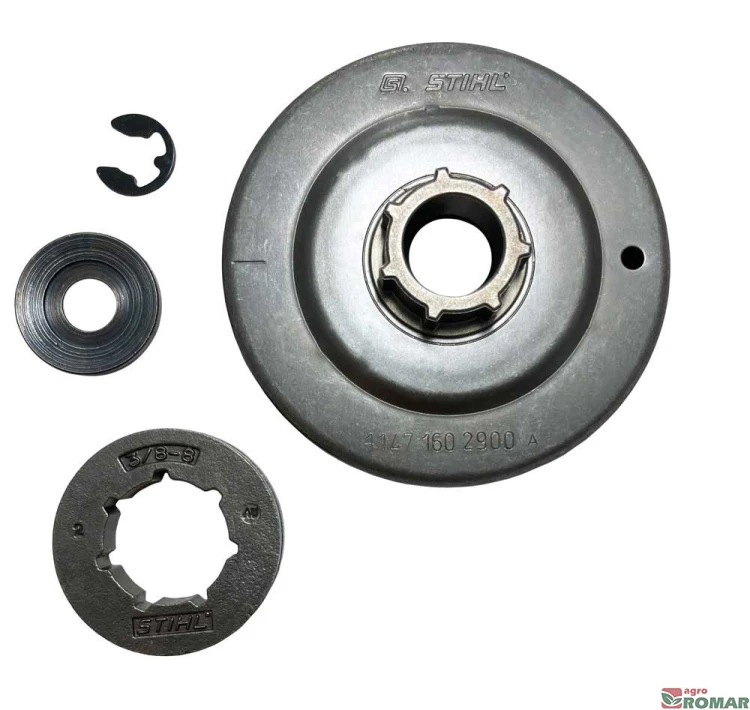 Bęben sprzęgła z kółkiem pływającym STIHL 3/8" 8 zębów MS362 MS400