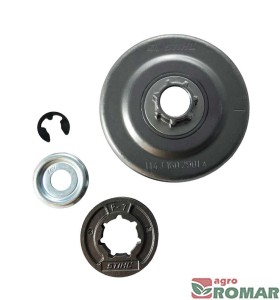 Bęben sprzęgła z kółkiem pływającym STIHL 3/8"P  7 zębów MS231 MS241 MS251