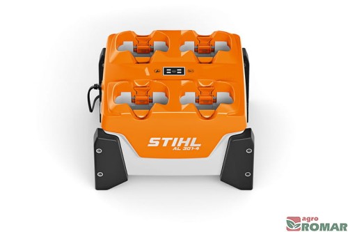 Multiładowarka STIHL AL301-4 cztery akumulatory w jednym cyklu