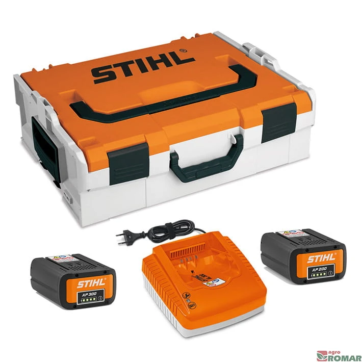 STIHL Aku Box Performance walizka zestaw 1x AP200 1x AP300 1x AL300