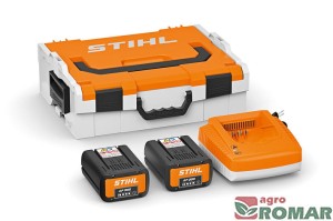 STIHL Aku Box Power walizka zestaw 2x AP300 1x AL500