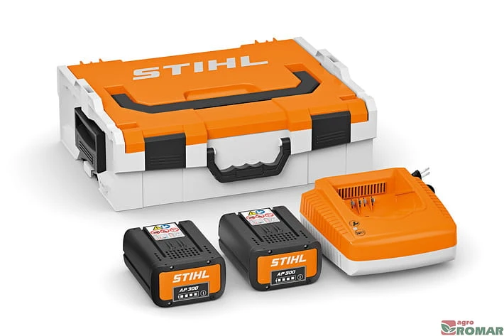 STIHL Aku Box Power walizka zestaw 2x AP300 1x AL500