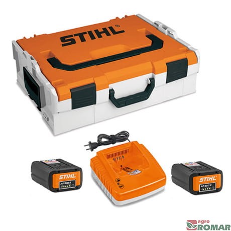 STIHL Aku Box Power walizka zestaw 2x AP300 1x AL500