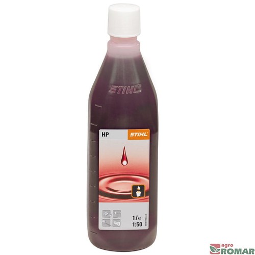 Olej do mieszanki silników dwusuwowych STIHL HP w litrowej butelce.