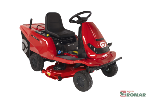 Akumulatorowy rider, mały traktorek ogrodniczy Solo by AL-KO R-85.1 Li z koszem.