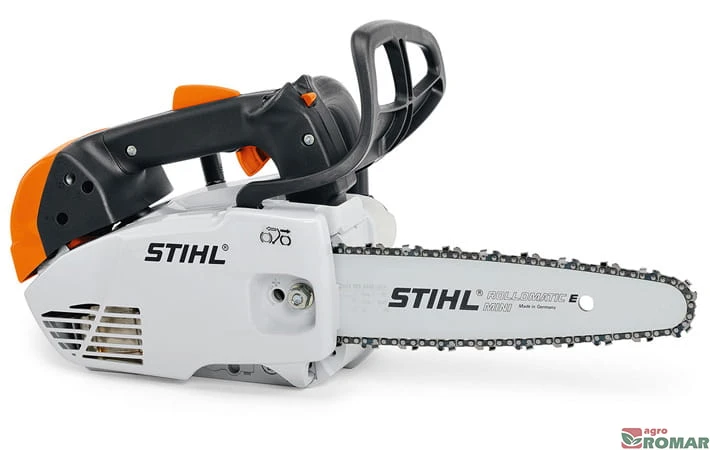 Specjalistyczna pilarka spalinowa STIHL MS 151 TC-E z górnym uchwytem.