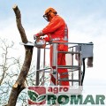 Specjalistyczna pilarka spalinowa STIHL MS 201 TC-M z górnym uchwytem oraz inteligentnym systemem zarządzania silnikiem M-Tronic.