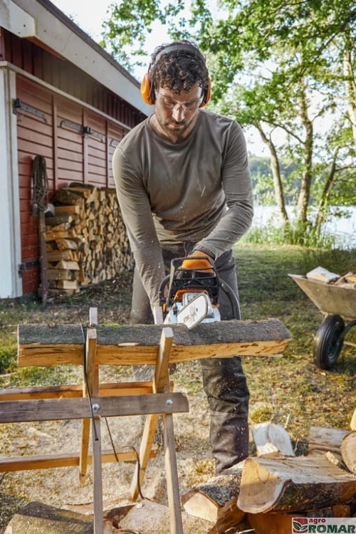 praca nową najmniejsza pilarka spalinowa STIHL MS 162
