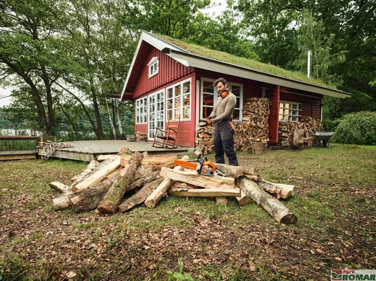 praca nową najmniejsza pilarka spalinowa STIHL MS 162