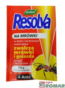 RESOLVA na mrówki 100g WESTLAND saszetka