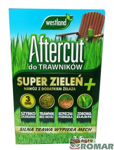 Nawóz Aftercut Super Zieleń 3,5kg żelazo Westland