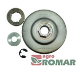 Bęben sprzęgła z kółkiem pływającym  STIHL .404" 7 zębów MS881