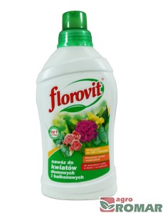 Nawóz płynny do kwiatów domowych i balkonowych Florovit 1 L