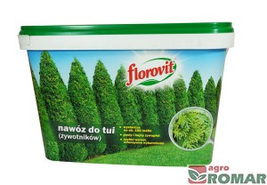 Nawóz do tui żywotników 4kg Florovit 