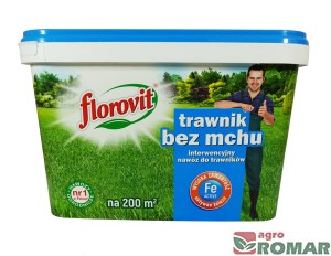 Nawóz Trawnik bez mchu (4 kg) Florovit