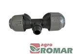 Rozdzielacz T 25mm x 1/2" (gwint zewnętrzny) Gardena
